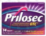 Prilosec Otc omeprazole delayed-release tablets 20.6 mg / acid reducer Center Front Picture